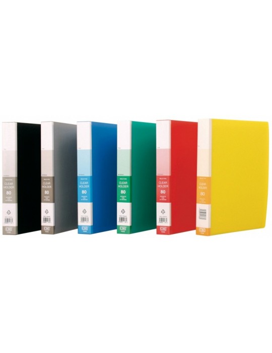 JAYAMART Stationery|CBE Clear Holder A4 80 pockets 76080RM36.60RM36.60CbePVC & PP File