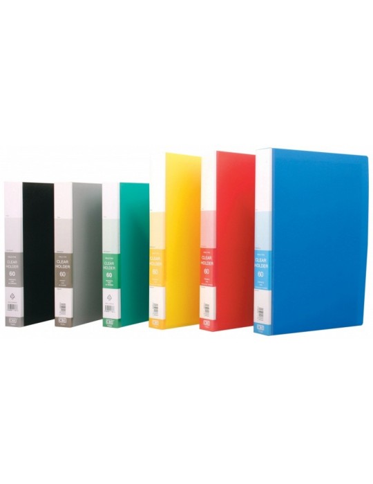 JAYAMART Stationery|CBE Clear Holder A4 60 pockets 76060RM27.40RM27.40CbePVC & PP File