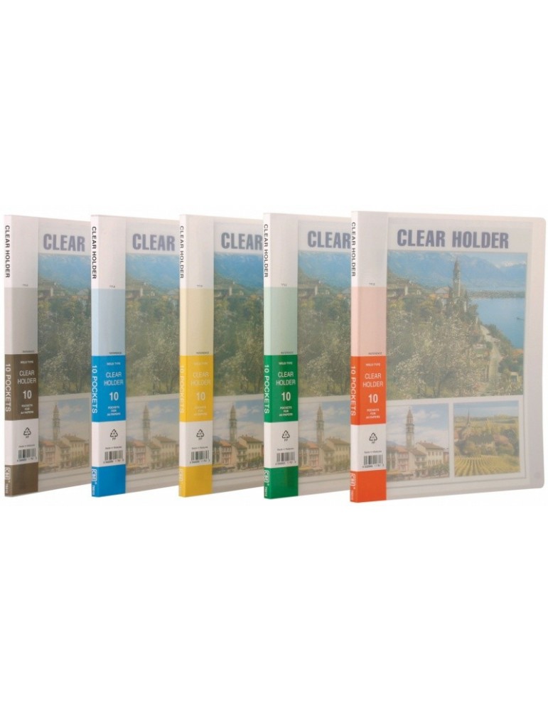 JAYAMART Stationery|CBE Clear Holder A4 10 pockets 76010RM7.90RM7.90CbePVC & PP File