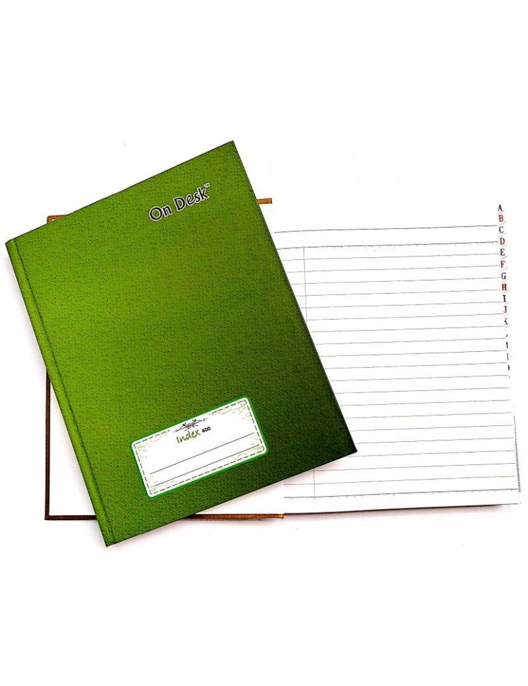 JAYAMART Stationery|Square Book (Index) 400 pagesRM10.80RM10.80Hard Cover