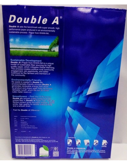 JAYAMART Stationery|Double A Photocopy Paper A3 80 gsm 500's (KL & PJ)RM36.00RM36.00Paper & Card