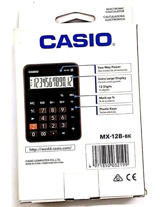 JAYAMART Stationery|Casio MX-12B CalculatorRM32.00RM32.00Calculator