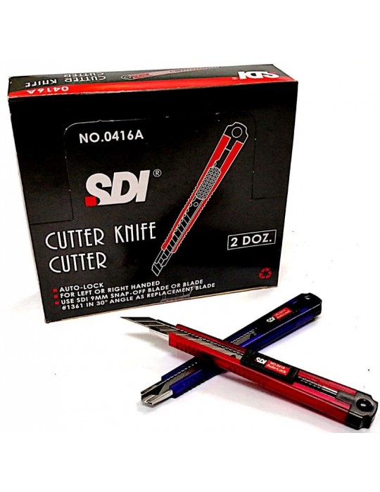 JAYAMART Stationery|SDI Cutter 0416A (S) sharp edgeRM5.90RM5.90SDIScissors & Cutter