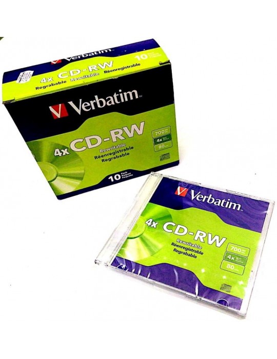 JAYAMART Stationery|Verbatim CD-RW 43123 (single casing)RM5.30RM5.30VerbatimRemovable Storage