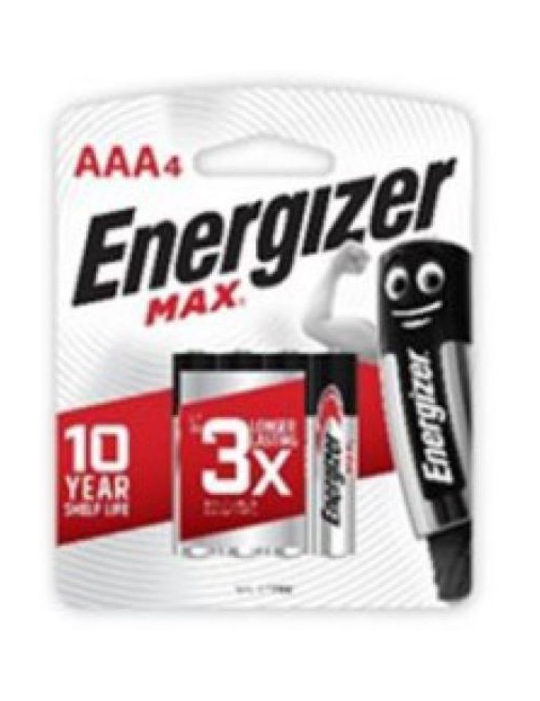 JAYAMART Stationery|Energizer Battery Max AAA (4's)RM16.90RM16.90EnergizerBattery