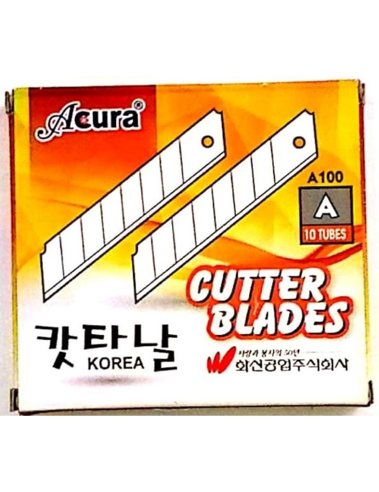 JAYAMART Stationery|Acura Cutter Blade Refill (S) A100RM1.30RM1.30AcuraScissors & Cutter