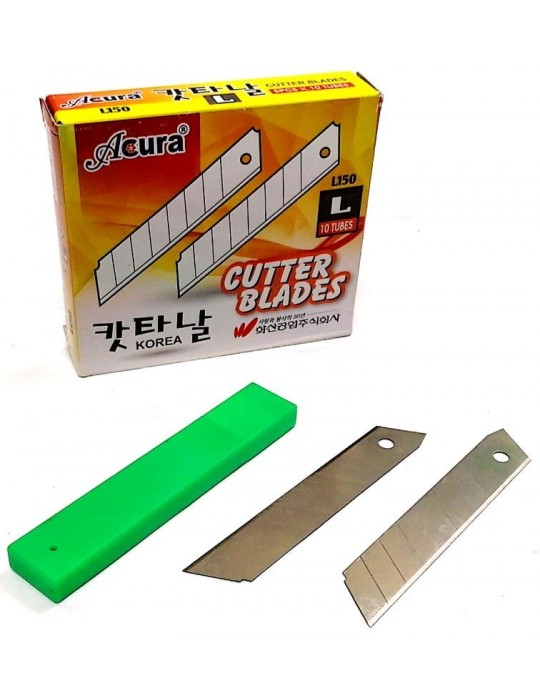JAYAMART Stationery|Acura Cutter Blade Refill (L) L150RM2.20RM2.20AcuraScissors & Cutter
