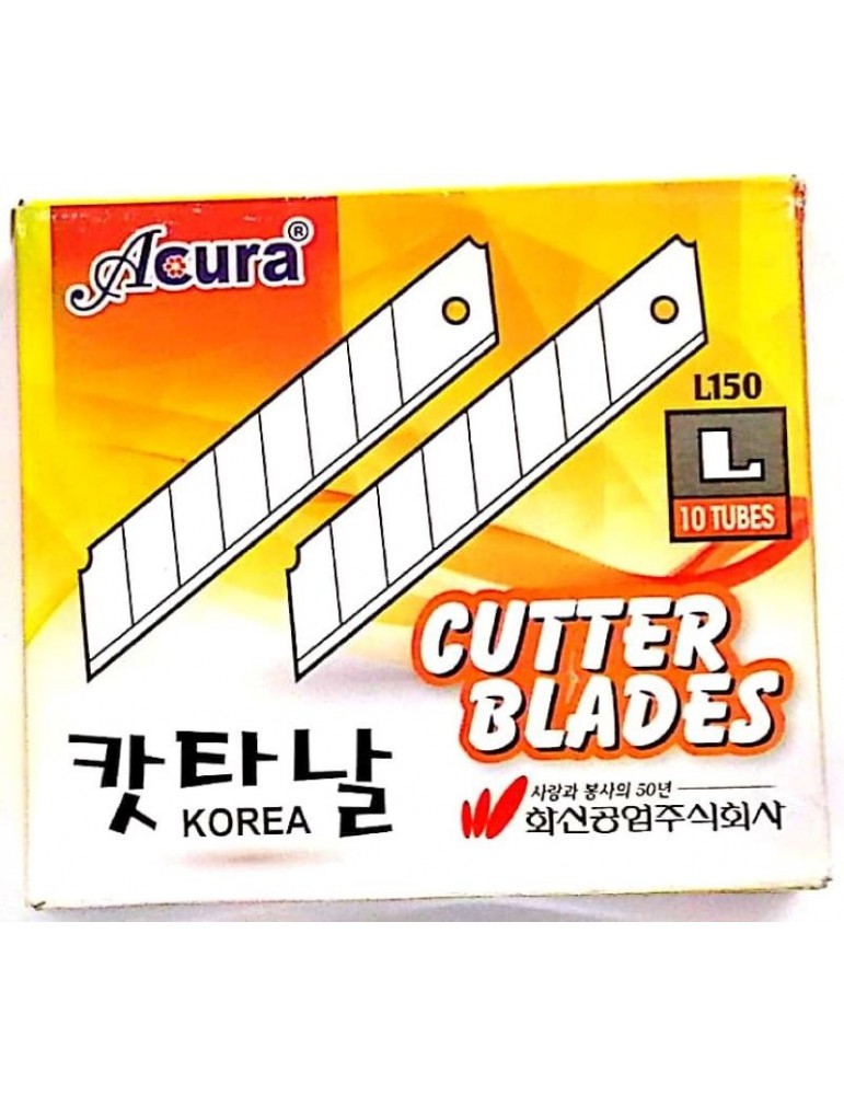 JAYAMART Stationery|Acura Cutter Blade Refill (L) L150RM2.20RM2.20AcuraScissors & Cutter