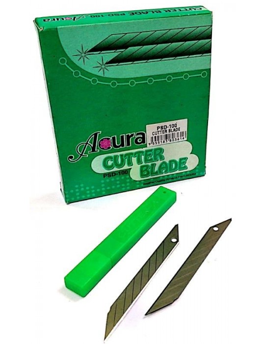 JAYAMART Stationery|Acura Cutter Blade Refill (S) sharp edge PSD-100RM2.30RM2.30AcuraScissors & Cutter