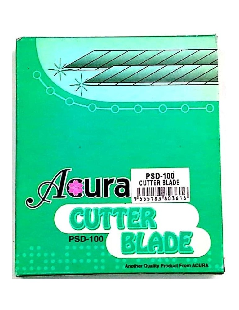 JAYAMART Stationery|Acura Cutter Blade Refill (S) sharp edge PSD-100RM2.30RM2.30AcuraScissors & Cutter