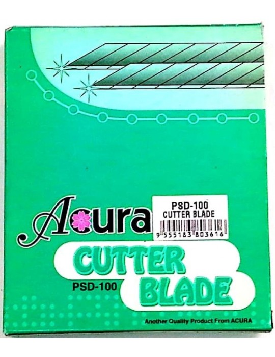 JAYAMART Stationery|Acura Cutter Blade Refill (S) sharp edge PSD-100RM2.30RM2.30AcuraScissors & Cutter