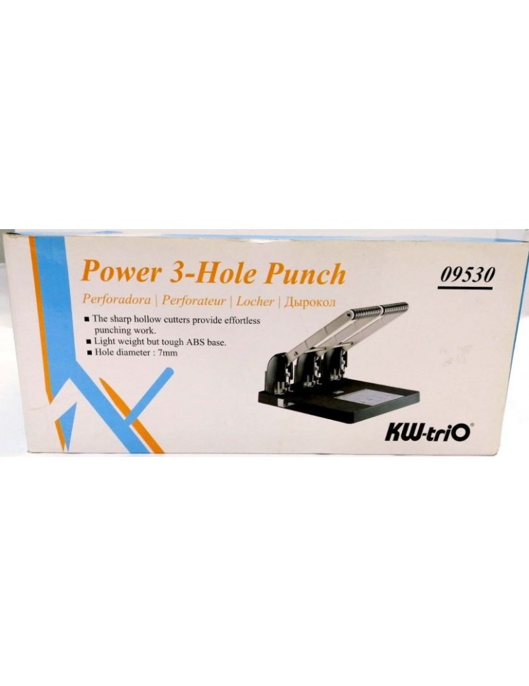 JAYAMART Stationery|KW Heavy Duty Punch 3 holes 09530RM540.00RM540.00Punch