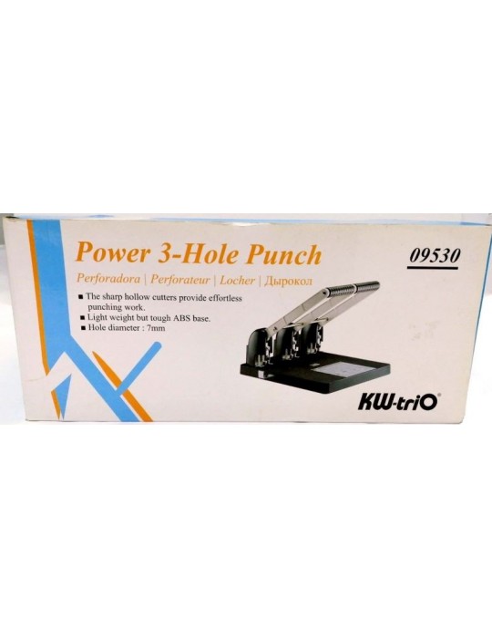 JAYAMART Stationery|KW Heavy Duty Punch 3 holes 09530RM540.00RM540.00Punch