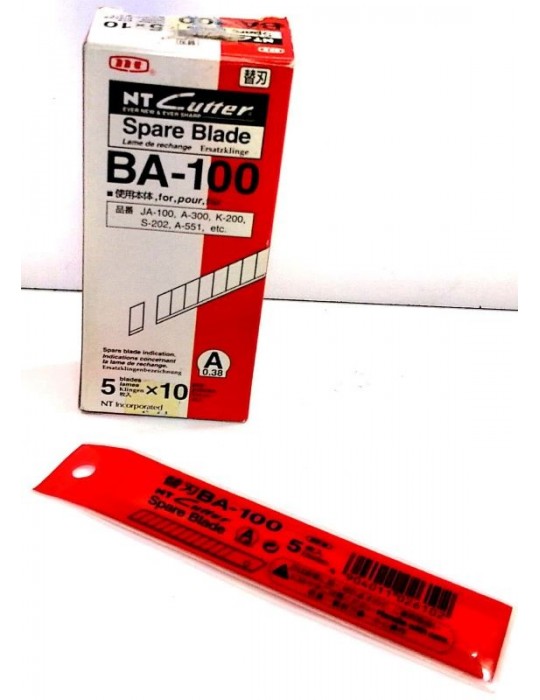 JAYAMART Stationery|NT Cutter Blade Refill BA100 (S)RM5.10RM5.10Scissors & Cutter
