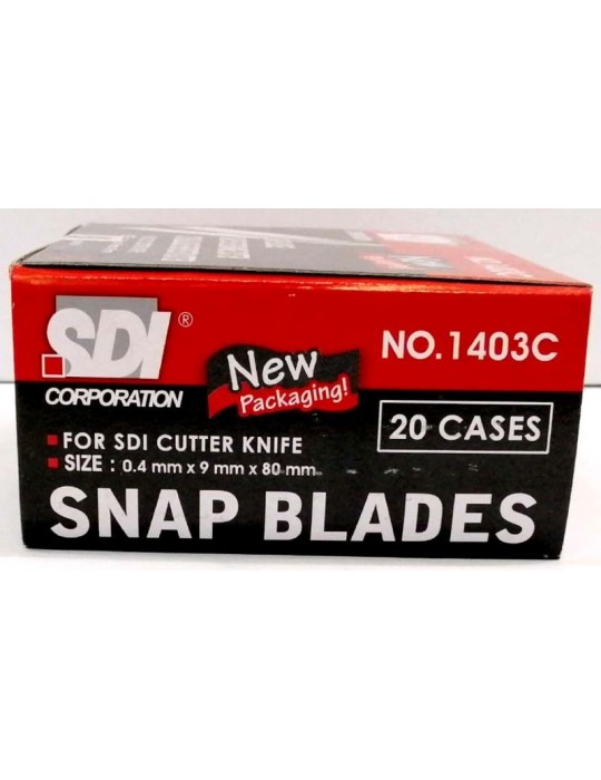 JAYAMART Stationery|SDI Cutter Blade Refill 1403C (S)RM1.70RM1.70SDIScissors & Cutter