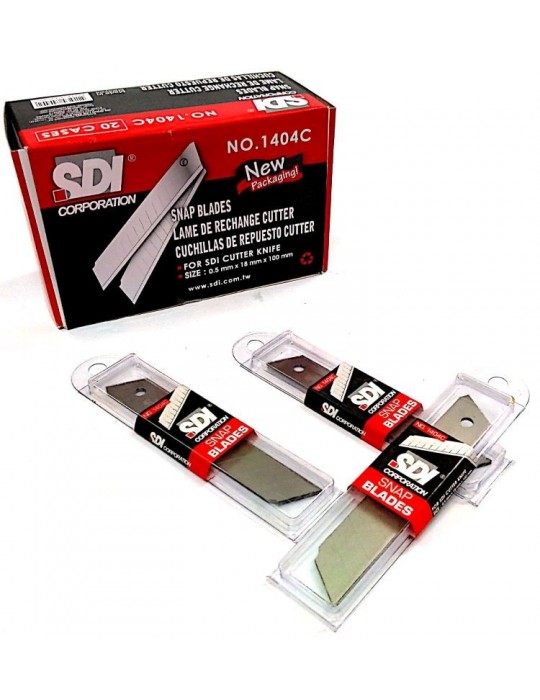 JAYAMART Stationery|SDI Cutter Blade Refill 1404C (L)RM3.10RM3.10SDIScissors & Cutter