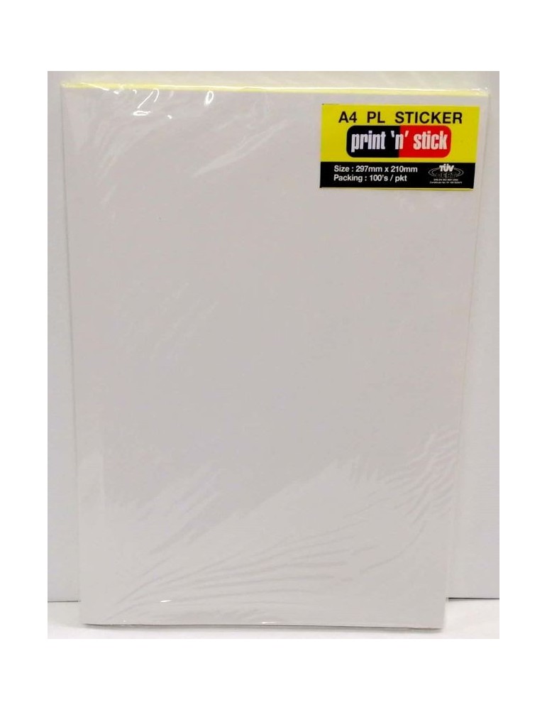 JAYAMART Stationery|Sticker Label white A4 100'sRM40.00RM40.00Sticker & Label