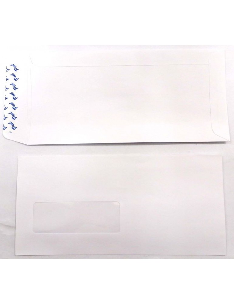 JAYAMART Stationery|White Window Envelope 4.5" x 9.5" peel & seal 500'sRM52.00RM52.00White Envelope