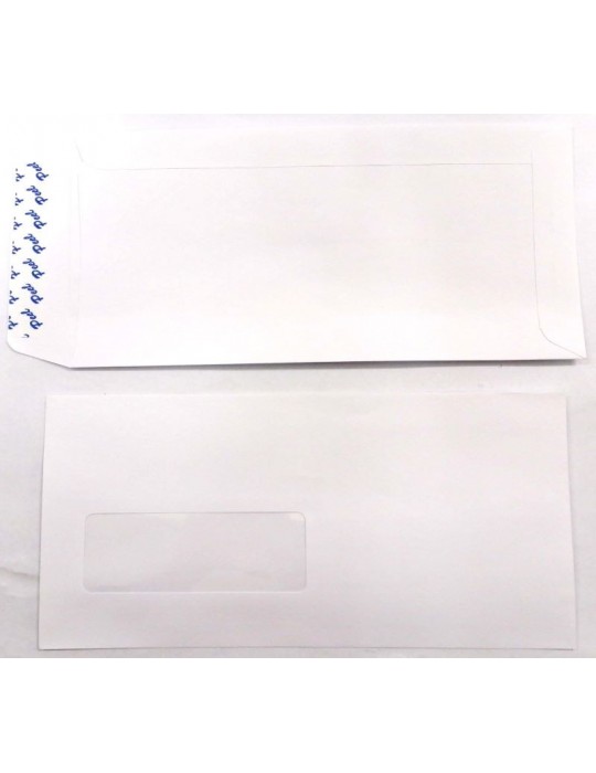 JAYAMART Stationery|White Window Envelope 4.5" x 9.5" peel & seal 500'sRM52.00RM52.00White Envelope