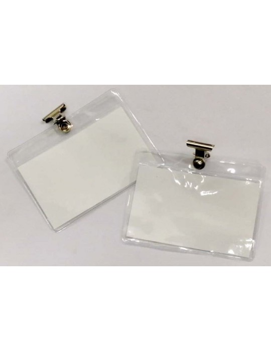 JAYAMART Stationery|Soft Name Badge (clear horizontal)RM0.95RM0.95Name Card Case & Holder