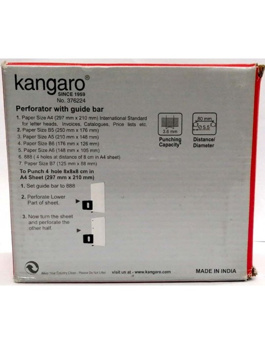 JAYAMART Stationery|Kangaro Punch D 700RM41.00RM41.00Punch