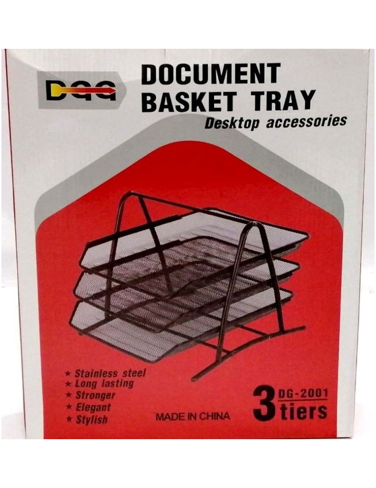 JAYAMART Stationery|Metal Wire Document Tray 3 layersRM34.00RM34.00Box & Tray