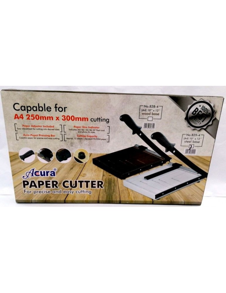 JAYAMART Stationery|Paper Cutter (metal) A4 10" x 12"RM78.00RM78.00Scissors & Cutter