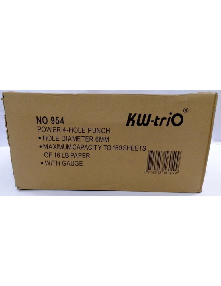 JAYAMART Stationery|KW Heavy Duty Punch 4 holes 09540RM700.00RM700.00Punch
