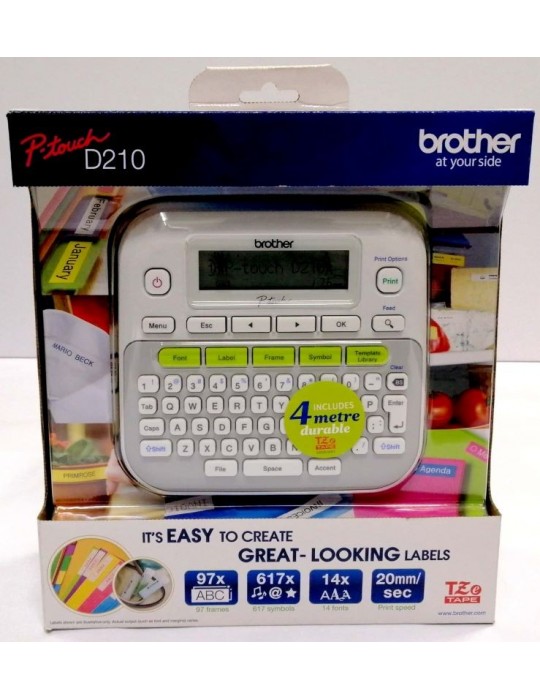 JAYAMART Stationery|Brother P-Touch Labeller PTD210RM247.00RM247.00Labeller & Label