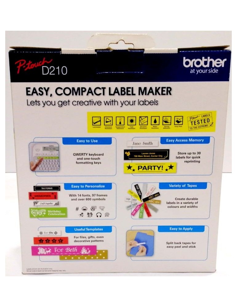 JAYAMART Stationery|Brother P-Touch Labeller PTD210RM247.00RM247.00Labeller & Label