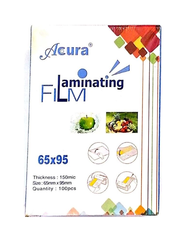 JAYAMART Stationery|Laminating Film 65mm x 95mm 150micRM7.70RM7.70Laminator & Film