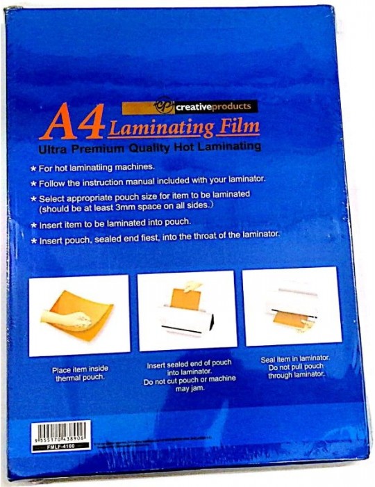 Laminating Film A4 100mic 100's