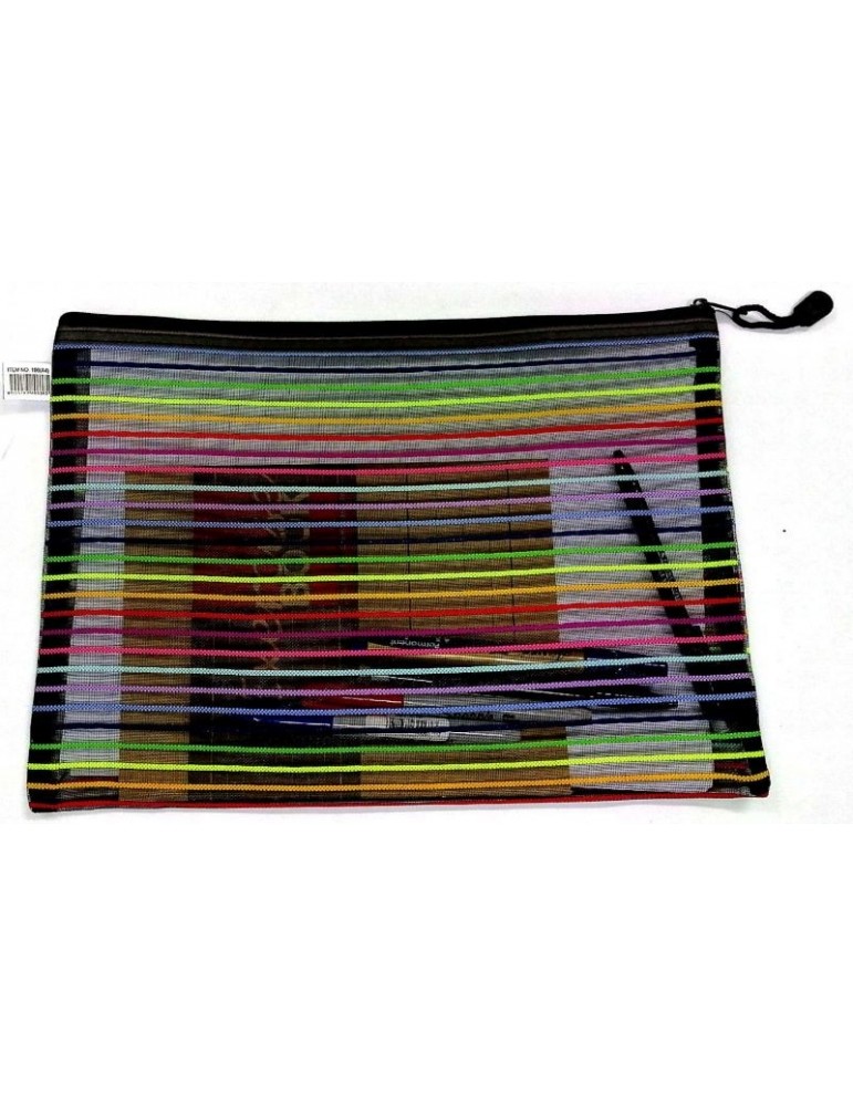 JAYAMART Stationery|Acura Rainbow Zipper Bag A4RM3.00RM3.00AcuraPVC & PP File