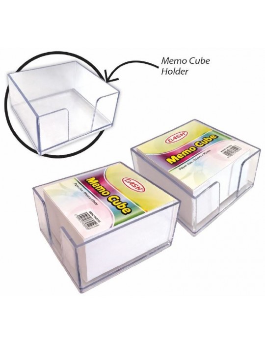 JAYAMART Stationery|Dash Plastic Memo Box with paper refill 4x4RM5.00RM5.00DashDispenser & Holder