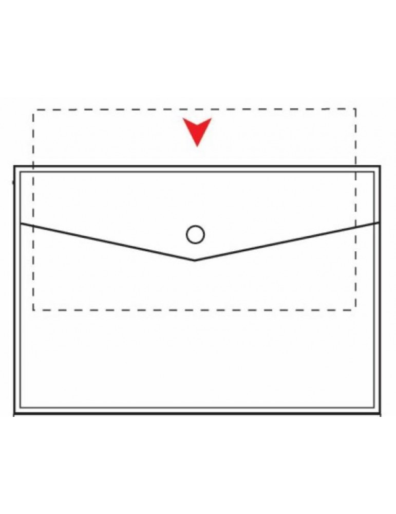 JAYAMART Stationery|Dash Plastic Envelope with button A4RM1.50RM1.50DashPVC & PP File