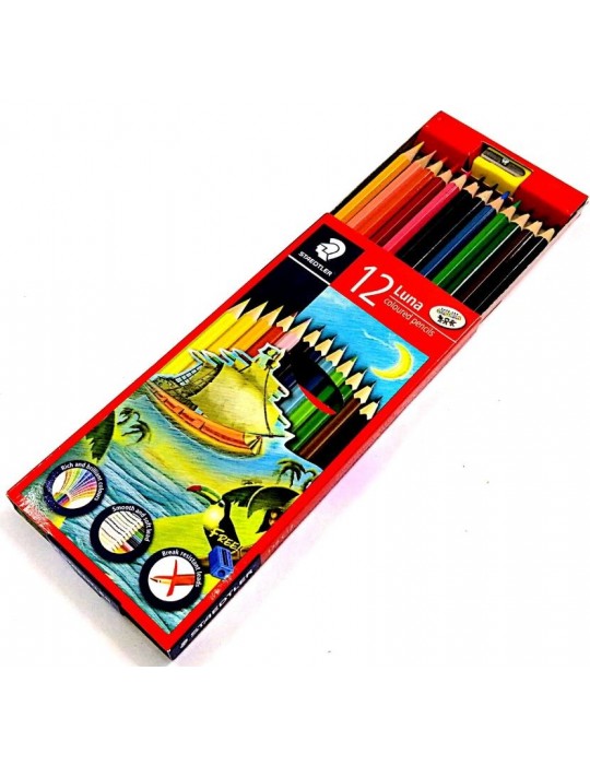 JAYAMART Stationery|Staedtler Luna Colour Pencil 12 colours (long) 136C12RM7.20RM7.20StaedtlerColour