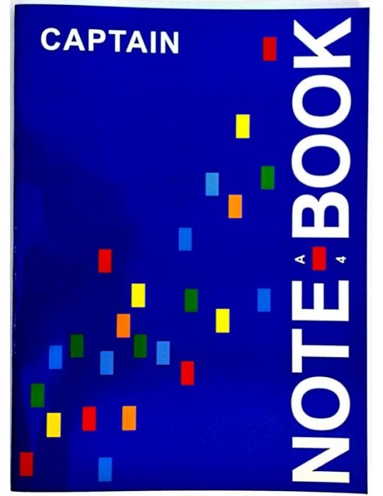 JAYAMART Stationery|Captain Card Cover Note Book A4 80 pagesRM2.80RM2.80Card & Soft Cover