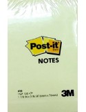 3M Post It Note 1.5" x 2" yellow (2 in 1)