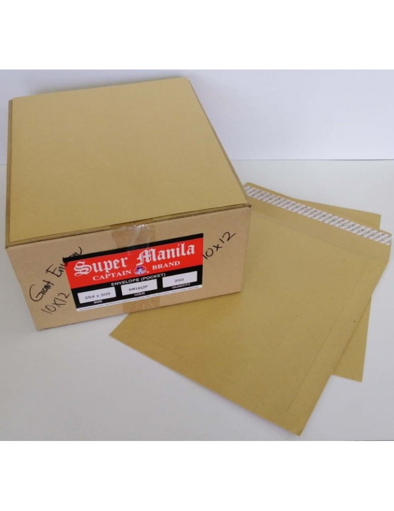 JAYAMART Stationery|Giant Envelope 10" x 12" peel & seal 250'sRM100.00RM100.00Giant Envelope