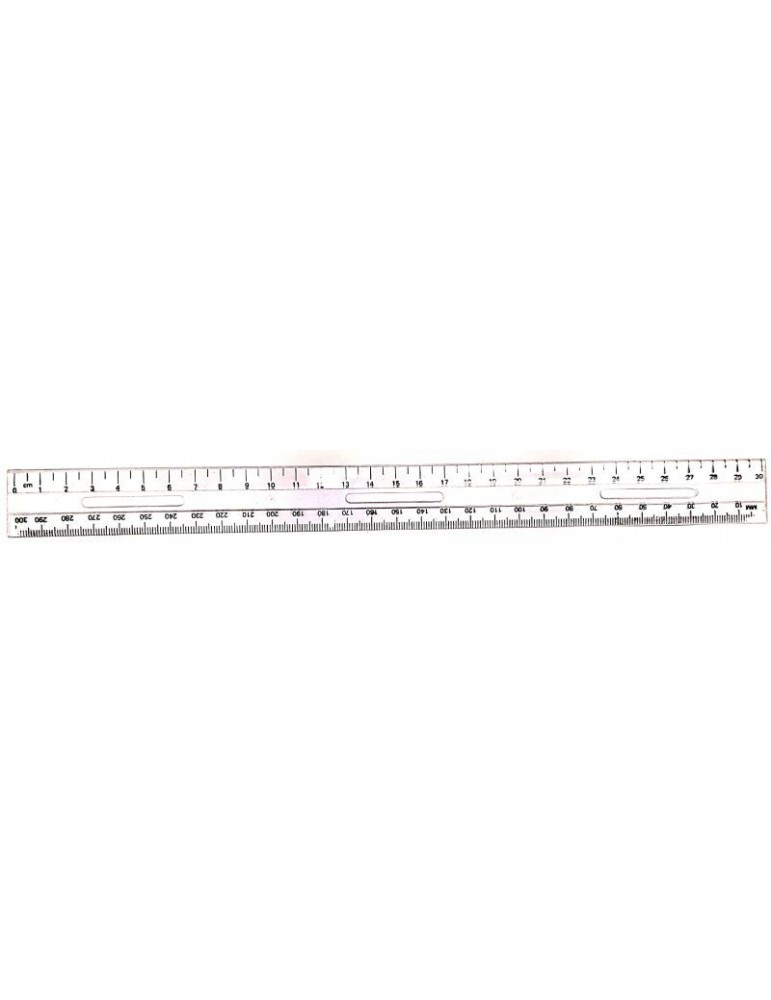 JAYAMART Stationery|Clear Ruler 12" long 30 cmRM0.30RM0.30Ruler & Mathematical Instrument