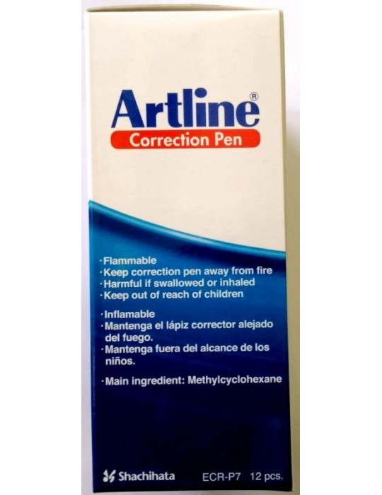 JAYAMART Stationery|Artline Correction Pen 7 ml ECR-P7 metal tipRM2.80RM2.80ArtlineBlanco & Eraser