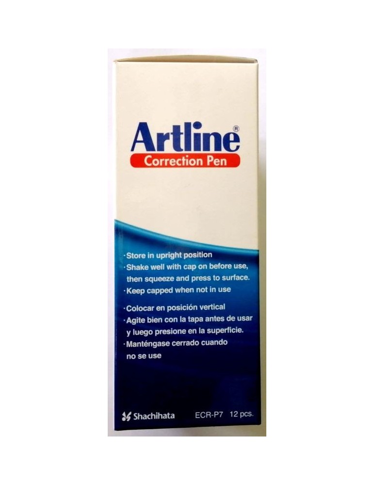 JAYAMART Stationery|Artline Correction Pen 7 ml ECR-P7 metal tipRM2.80RM2.80ArtlineBlanco & Eraser