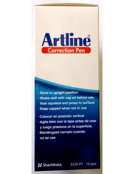 JAYAMART Stationery|Artline Correction Pen 7 ml ECR-P7 metal tipRM2.80RM2.80ArtlineBlanco & Eraser