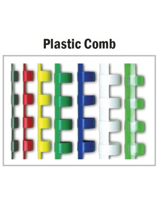 JAYAMART Stationery|Binding Comb 8 mm 21 rings A4 10's blackRM1.90RM1.90Binding Machine & Comb