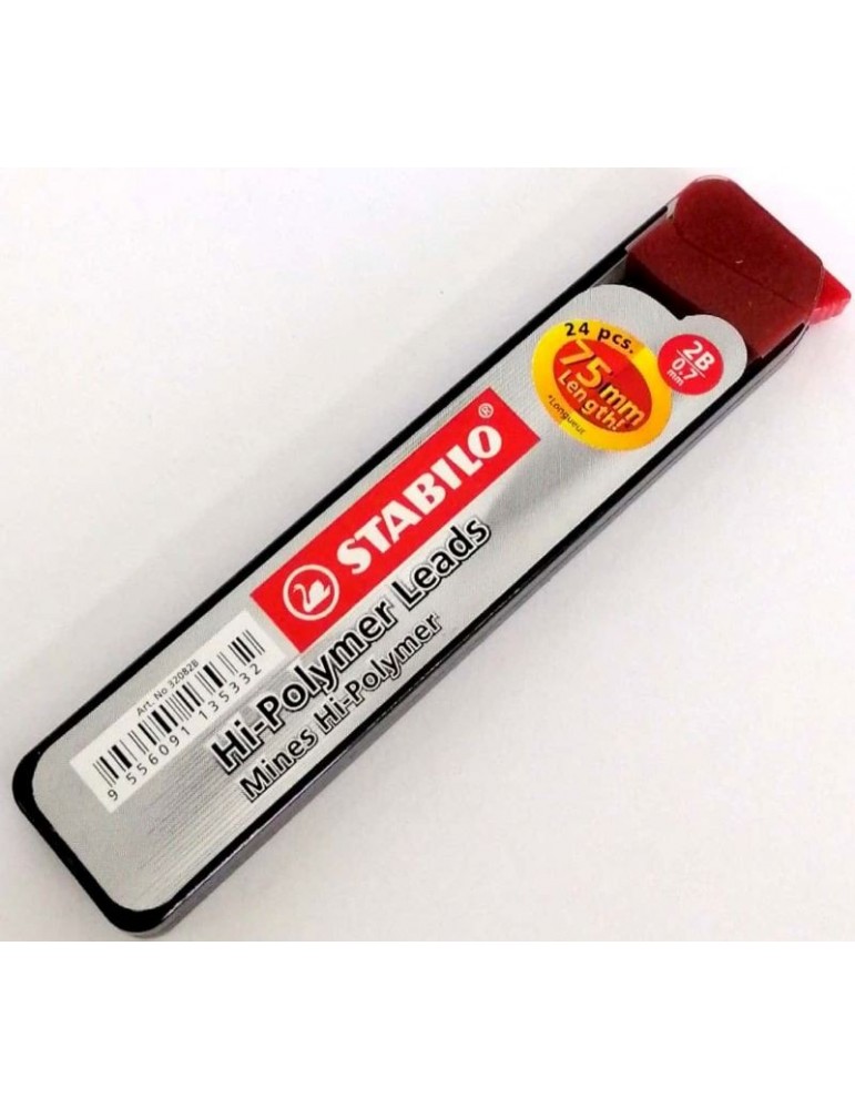 JAYAMART Stationery|STABILO Refill Leads 2B for Mechanical Pencil 0.7 mmRM1.00RM1.00STABILOMechanical Pencil & Lead