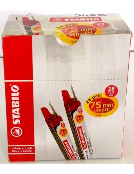 JAYAMART Stationery|STABILO Refill Leads 2B for Mechanical Pencil 0.7 mmRM1.00RM1.00STABILOMechanical Pencil & Lead