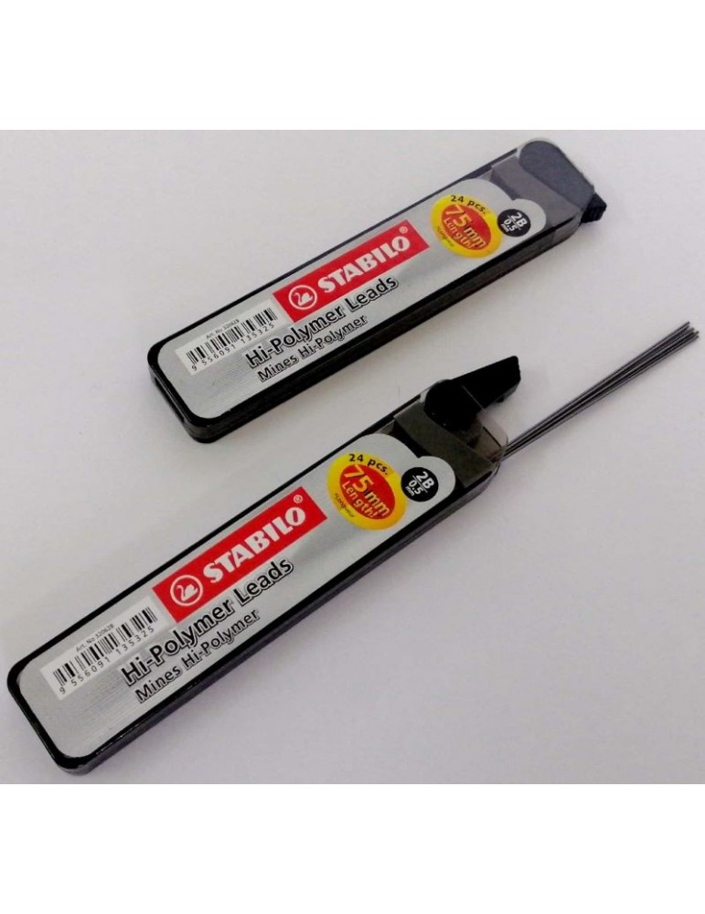 JAYAMART Stationery|STABILO Refill Leads 2B for Mechanical Pencil 0.5 mmRM0.95RM0.95STABILOMechanical Pencil & Lead