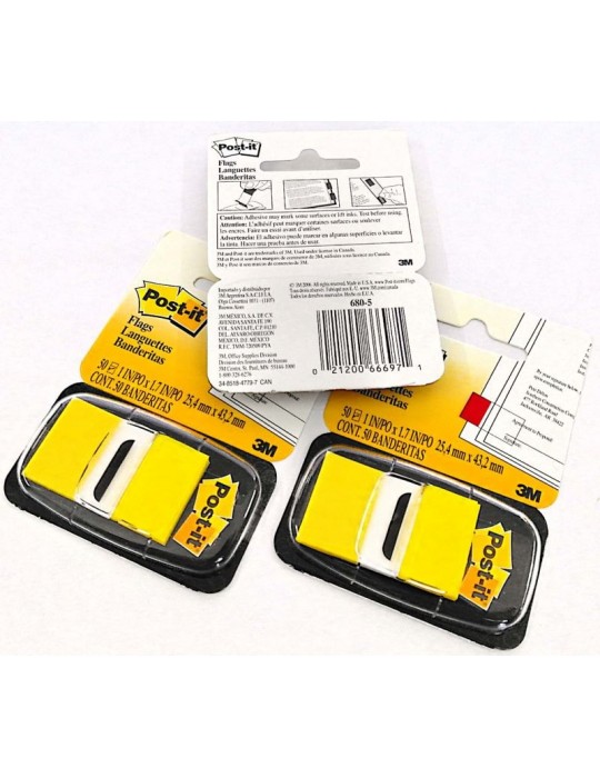 JAYAMART Stationery|3M Flag 680-5 (yellow)RM8.00RM8.00Post It Note / Stick On Pad & Flag