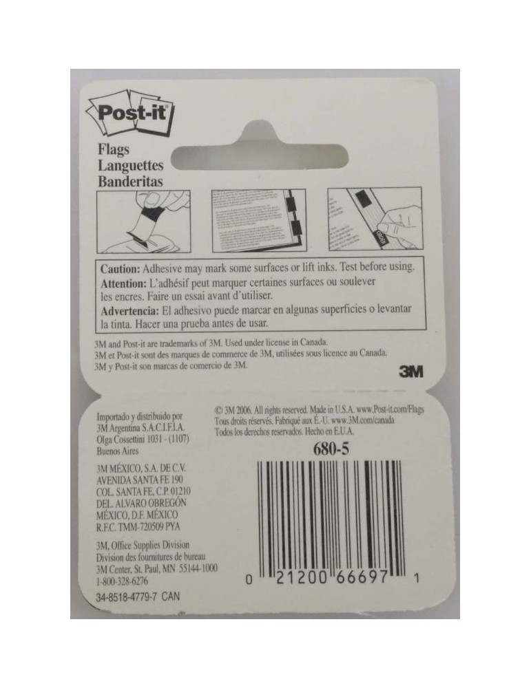 JAYAMART Stationery|3M Flag 680-5 (yellow)RM8.00RM8.00Post It Note / Stick On Pad & Flag