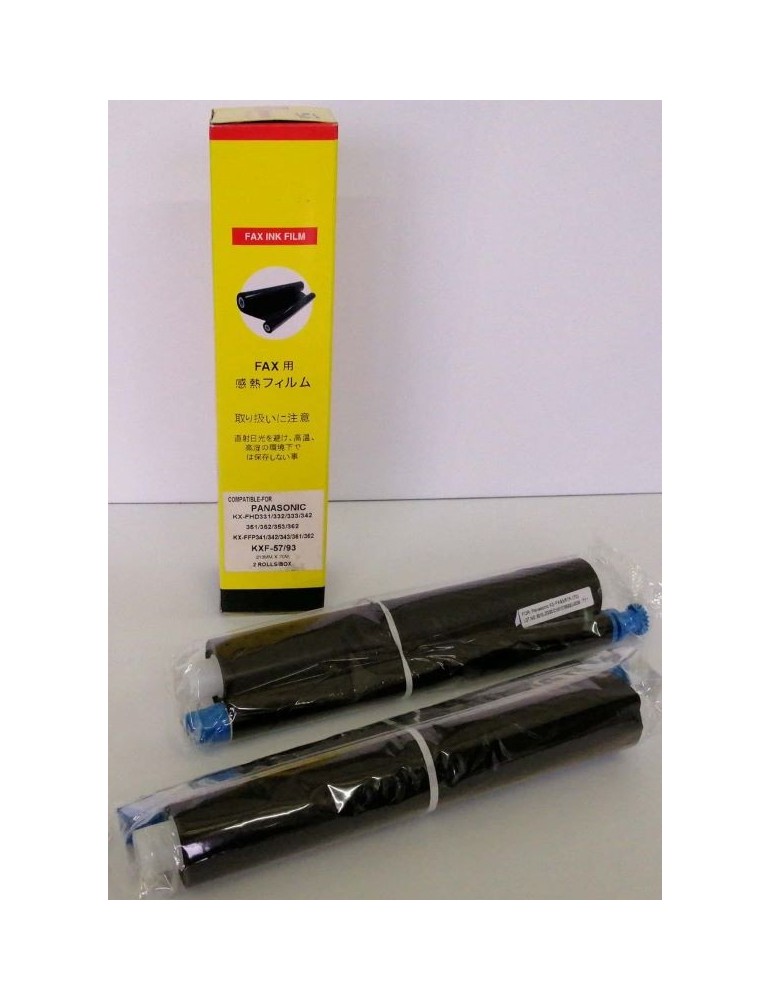 JAYAMART Stationery|Compatible Fax Film (for Panasonic KX-FA57) 2'sRM44.00RM44.00Compatible Ribbon & Fax Film